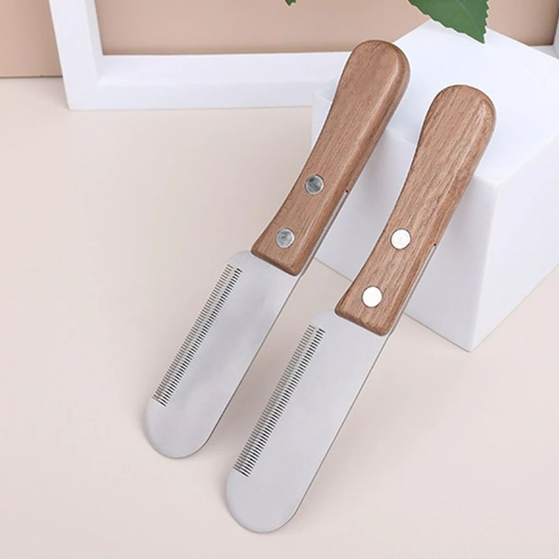GroomingPro Artisan Stripping Plucking Knife 3