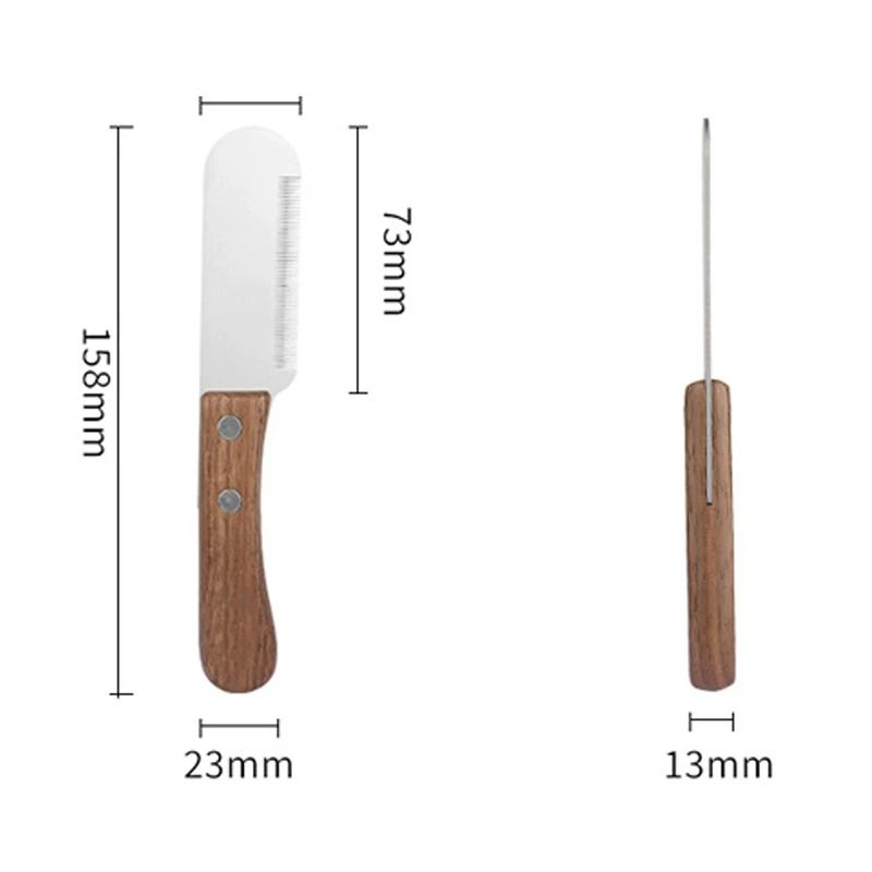 GroomingPro Artisan Stripping Plucking Knife 5
