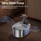 32L Wireless Sensor Pet Water Fountain Stainless Steel Automatic Drinking Station 6