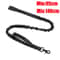 HeavyDuty Tactical Bungee Dog Leash Reflective Shock Absorbing Lead With Car Seatbelt 11