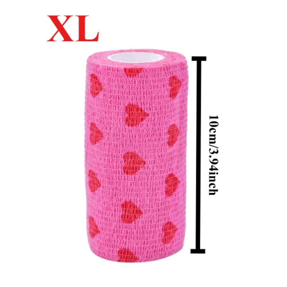 Pet SelfAdhesive Cohesive Bandage NonWoven Breathable Leg Joint Protector 9