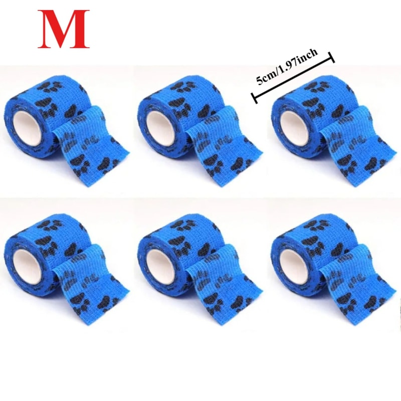 Pet SelfAdhesive Cohesive Bandage NonWoven Breathable Leg Joint Protector 13