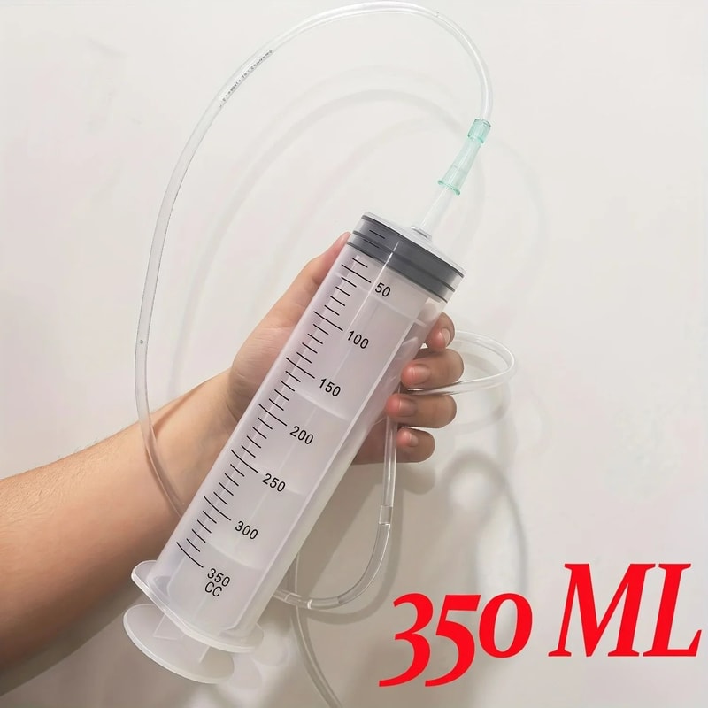 MultiFunctional Precision Feeding Syringe Large Capacity Measurement Tool With 1M Hose 12