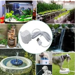 silent replacement water pump – anti-dry burning motor for pet fountains