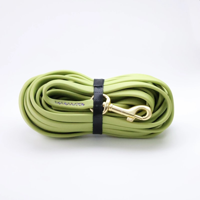 Waterproof PVC Training Leash HeavyDuty Bite Resistant Long Tracking Rope 12