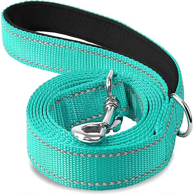 Reflective Safety Dog Leash HeavyDuty Padded Traction Lead For Night Walking 16