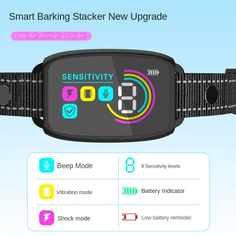 Intelligent AntiBark Training Collar Smart Automatic StopBarking Device 3