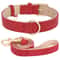 Sophisticated Padded PU Leather Dog Collar Leash Set Adjustable Comfort Walk Kit 9