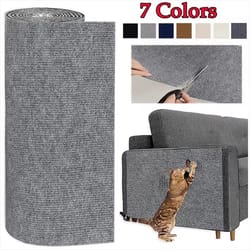 trimmable self-adhesive cat scratcher – customizable furniture protector & scratching mat