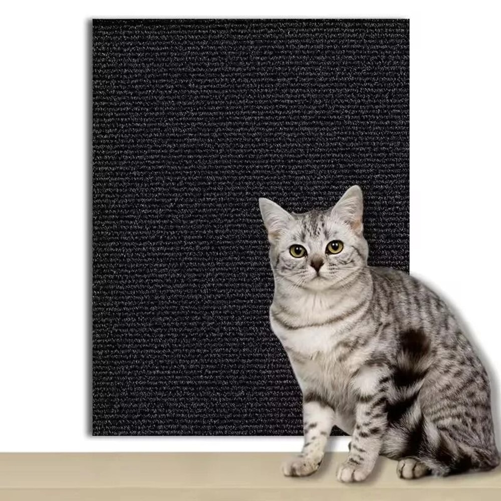 Trimmable SelfAdhesive Cat Scratcher Customizable Furniture Protector Scratching Mat 8