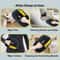 2in1 Electrostatic Pet Hair Remover Glove Reusable Grooming Lint Roller Tool 6