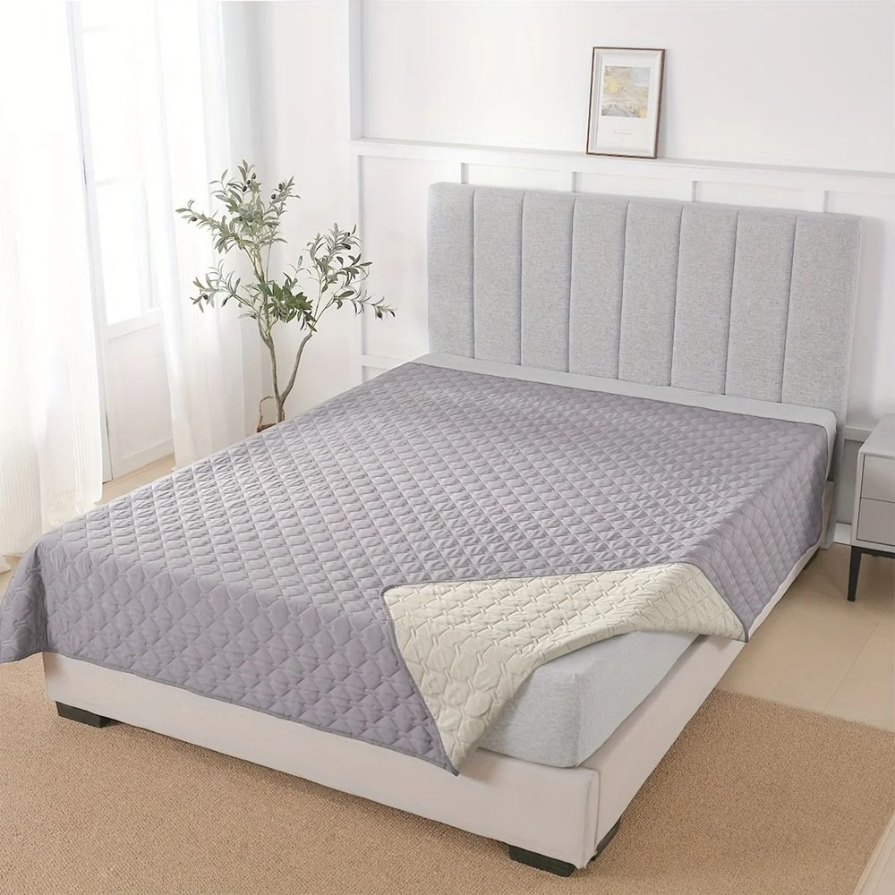 DoubleSided Waterproof Pet Blanket HeavyDuty Furniture Protector Bed Cover 6