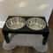 Adjustable Elevated Dog Feeder MultiHeight Raised Stand With Double Stainless Steel Bowls 6