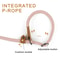 MultiFunctional HandsFree PShape Leash Adjustable DualHandle Training Running Lead 4