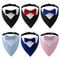Formal Bow Tie Dog Tuxedo Bandana Adjustable Wedding Party Triangle Scarf 0