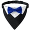 Formal Bow Tie Dog Tuxedo Bandana Adjustable Wedding Party Triangle Scarf 7