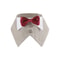 Premium Dog Tuxedo Bandana Formal Wedding Party Bow Tie Collar 9