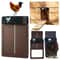 Smart Automatic Chicken Coop Door LightSensing Battery Powered Poultry Guard 0