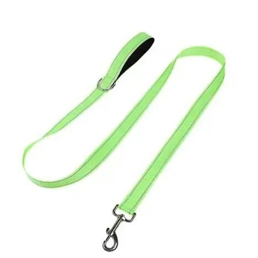 HighVisibility Reflective Dog Leash HeavyDuty Nylon Traction Strap For Night Safety 12