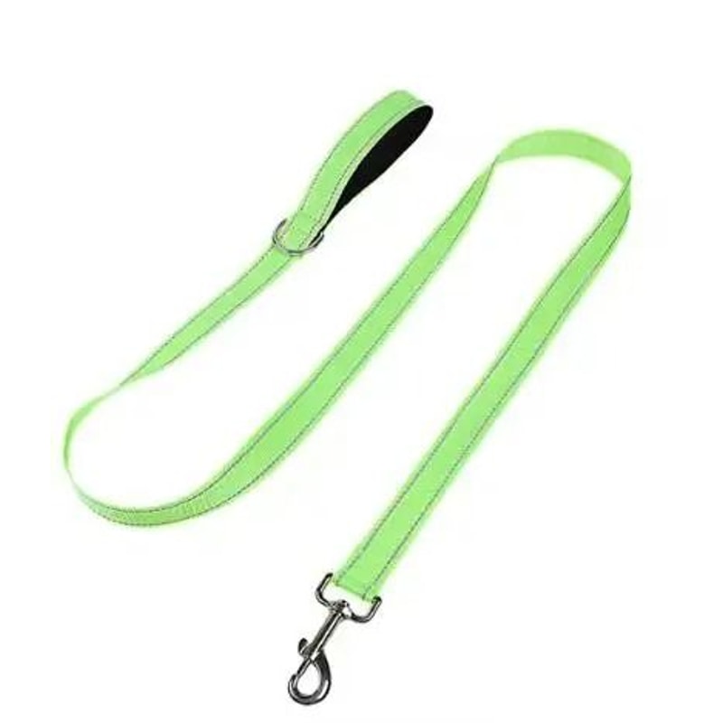 HighVisibility Reflective Dog Leash HeavyDuty Nylon Traction Strap For Night Safety 12