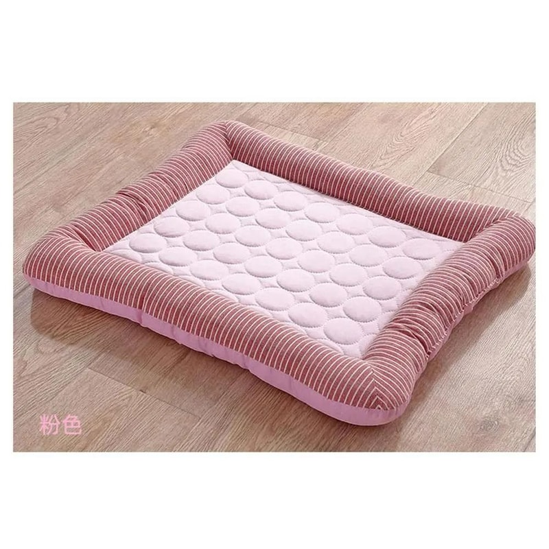 Instant Relief Ice Silk Cooling Mat Breathable Summer Sleep Pad For Dogs Cats 7
