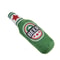 Plush Happy Hour Beer Bottle Dog Toy BiteResistant Squeaky Interactive Chewer 10