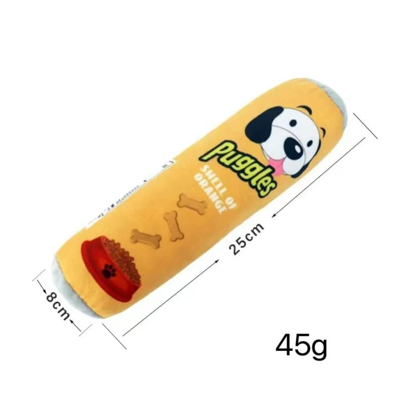 Plush Happy Hour Beer Bottle Dog Toy BiteResistant Squeaky Interactive Chewer 11