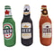 Plush Happy Hour Beer Bottle Dog Toy BiteResistant Squeaky Interactive Chewer 5