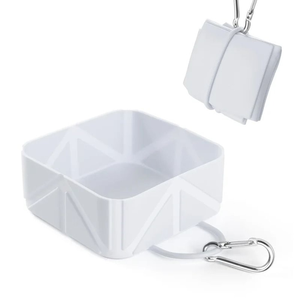 Silicone Collapsible Pet Travel Bowl Portable Food Water Solution For Hiking Camping 9