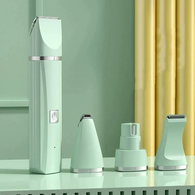 4in1 Professional Pet Grooming Kit MultiFunctional Cordless Shaver Trimmer 9