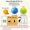 Smart Interactive Dog Toy Ball Automatic Electronic Rolling Bouncing USB Rechargeable Ball 4