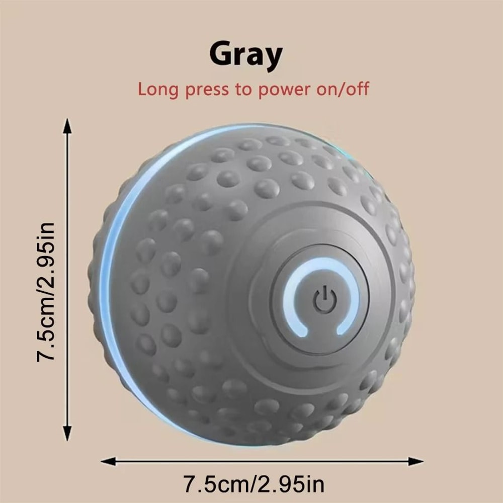 Smart Interactive Dog Toy Ball Automatic Electronic Rolling Bouncing USB Rechargeable Ball 11
