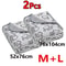 2Piece Premium Soft Fluffy Pet Blanket Set HighQuality Warm Fleece Mat With Cute Paw Prints 10
