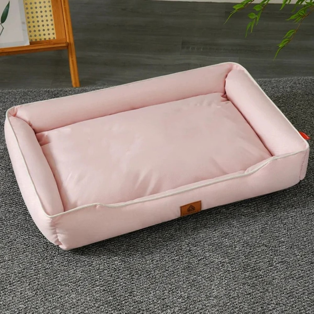 FourSeason Orthopedic Square Dog Bed Waterproof BiteResistant Pet Mattress 11