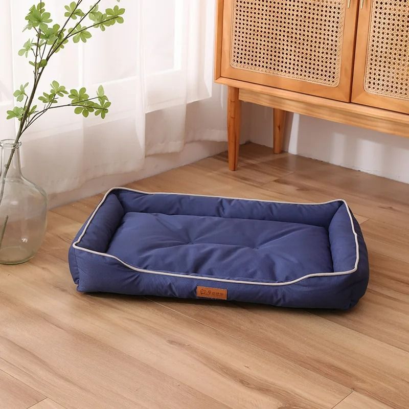 FourSeason Orthopedic Square Dog Bed Waterproof BiteResistant Pet Mattress 8