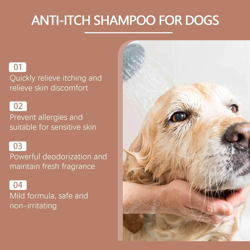 2in1 Moisturizing Pet Shampoo Conditioner PHBalanced Sensitive Skin Formula 3