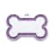 Custom DoubleSided Glitter Pet ID Tag Personalized AntiLost Bone Pendant For Dogs Cats 11