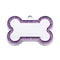 Custom DoubleSided Glitter Pet ID Tag Personalized AntiLost Bone Pendant For Dogs Cats 11