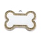 Custom DoubleSided Glitter Pet ID Tag Personalized AntiLost Bone Pendant For Dogs Cats 12