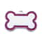 Custom DoubleSided Glitter Pet ID Tag Personalized AntiLost Bone Pendant For Dogs Cats 13