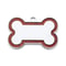 Custom DoubleSided Glitter Pet ID Tag Personalized AntiLost Bone Pendant For Dogs Cats 8