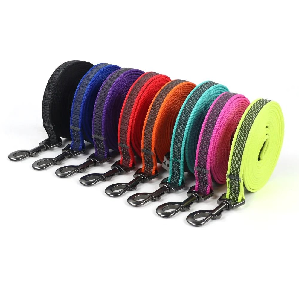 LongTrack Training Leash NonSlip Latex Silk Lead For Small To Large Dogs 1
