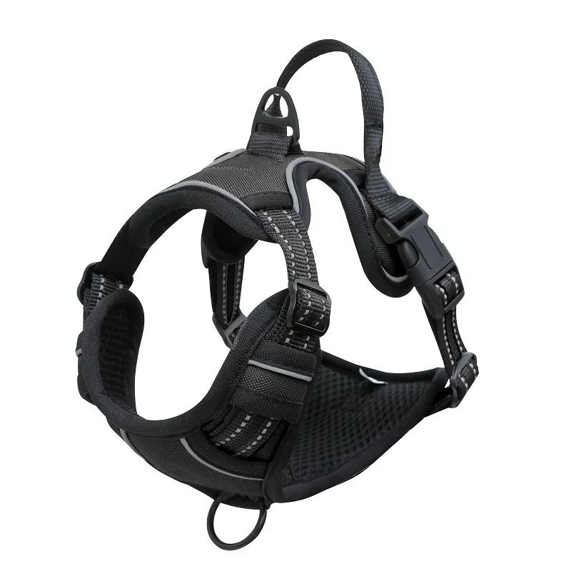 NoPull Dog Harness HeavyDuty Reflective Walking Vest With EasyControl Handle 14