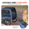 HeavyDuty Dog Bike Trailer 100lb Capacity Collapsible Pet Carrier 4