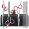 4Piece Precision Pet Grooming Scissors Set Ambidextrous Stainless Steel Shears With Safety Round T 6