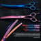 Professional JP440C 7Inch Pet Grooming Shears HighPerformance Curved Fishbone Thinning Scissors 2