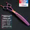 Professional JP440C 7Inch Pet Grooming Shears HighPerformance Curved Fishbone Thinning Scissors 7