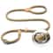 HeavyDuty Slip Rope Lead Braided Nylon Training Leash With Integrated Adjustable Loop 5