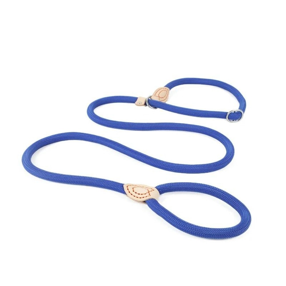 HeavyDuty Slip Rope Lead Braided Nylon Training Leash With Integrated Adjustable Loop 7