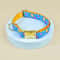 Patterned Pet Collar Adjustable DoubleSided Print With GoldTone Metal Buckle 4